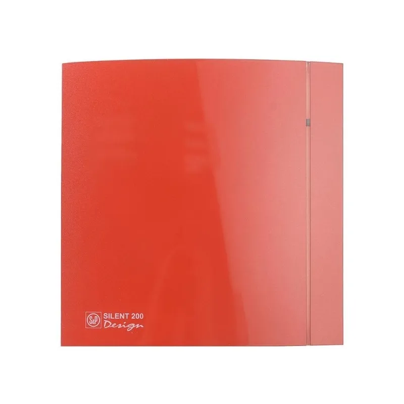 Накладной вентилятор Solar Palau SILENT-200 CZ RED DESIGN-4C